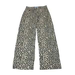 Revice Cheetah Wide Leg Baggy Jeans Pants Women's 26 Y2K Brat READ